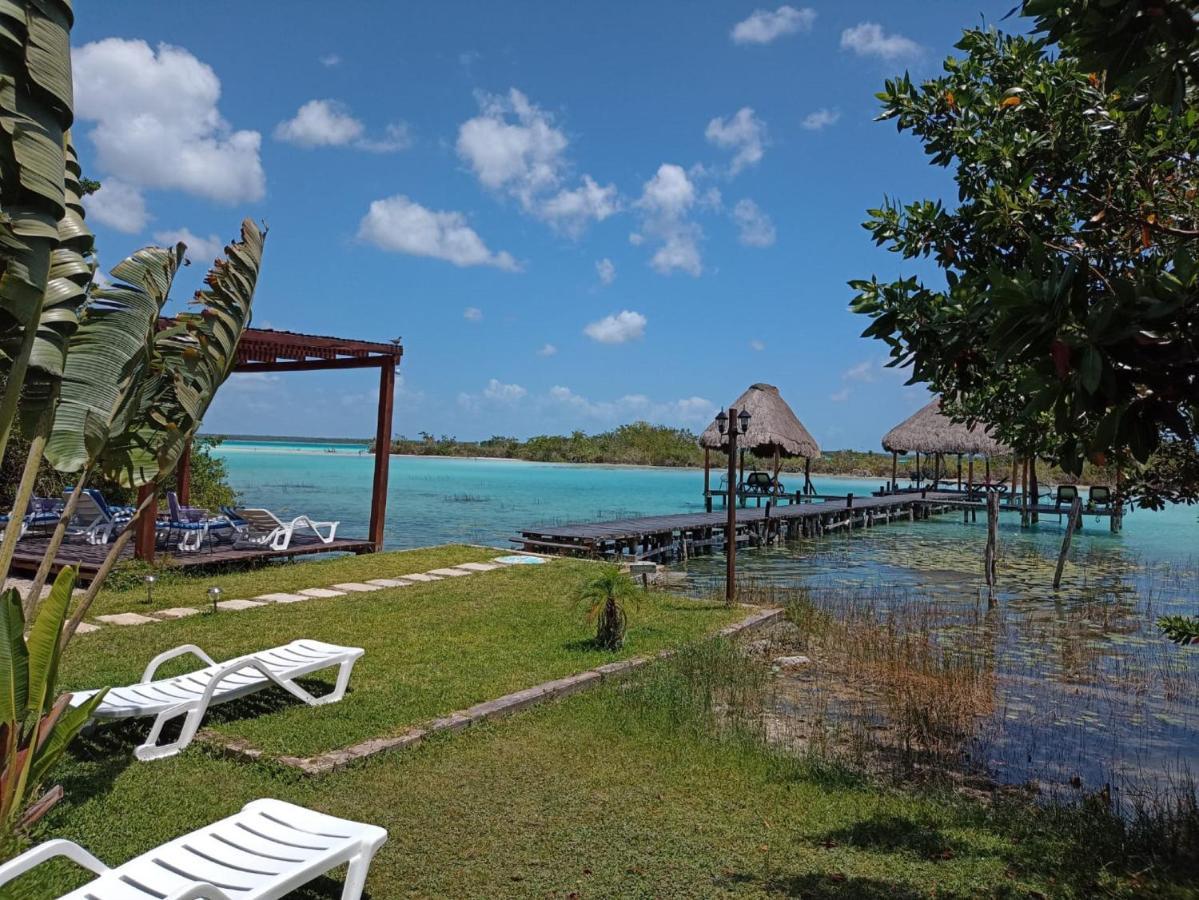 Bed and Breakfast Casa Shiva Bacalar By Mij Exterior foto