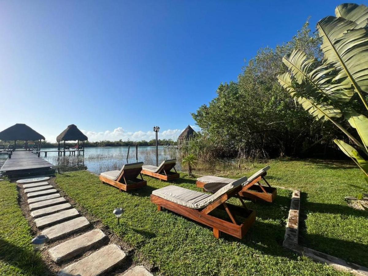 Bed and Breakfast Casa Shiva Bacalar By Mij Exterior foto