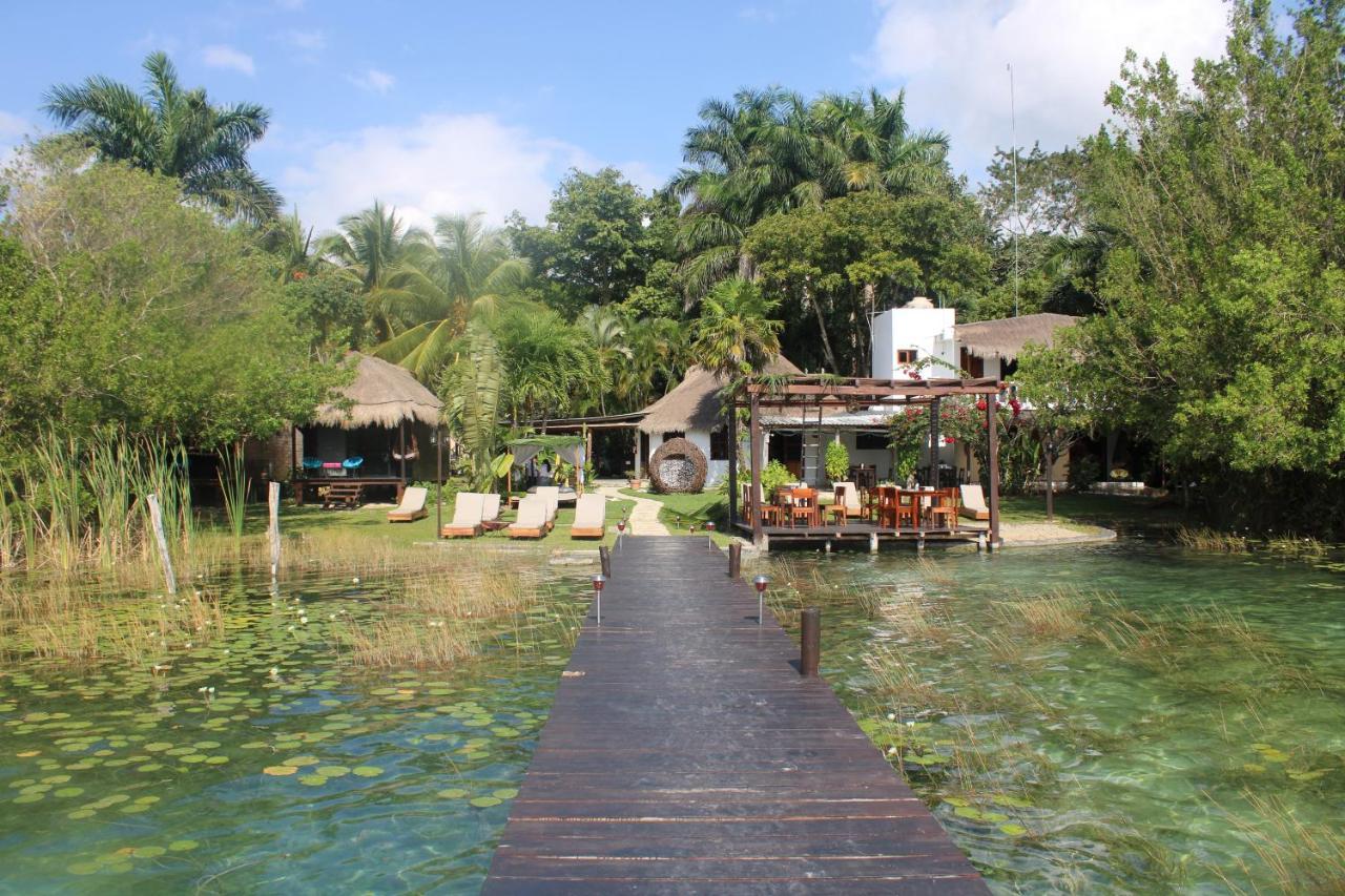 Bed and Breakfast Casa Shiva Bacalar By Mij Exterior foto